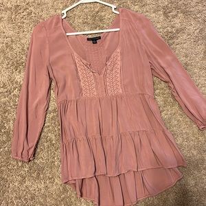 Dusty pink blouse